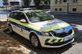 Slovenian National Police car Policija, Skoda Superb Combi