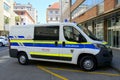 Slovenian National Police van Royalty Free Stock Photo