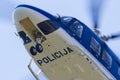 Slovenian police helicopter S5-HPI Leonardo Helicopter AW169 in the air