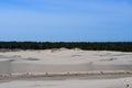 Slovinski national park, Leba sand dune on the Baltic coast, Poland, Europe Royalty Free Stock Photo