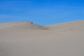 Slovinski national park, Leba sand dune on the Baltic coast, Poland, Europe Royalty Free Stock Photo