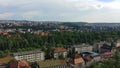 Panoramic view of Cluj-Napoca city in Transylvania