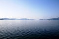 Slow and calm city Koycegiz, Koycegiz Lake, Mugla / Turkey Royalty Free Stock Photo