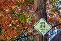 Slow children caution sign Royalty Free Stock Photo