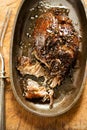 Slow cooked lamb shoulder