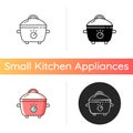 Slow cooker icon Royalty Free Stock Photo