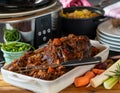 Slow cooker pulled pork Royalty Free Stock Photo