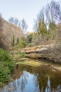 Tranquil meander of the Tenes river