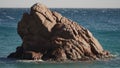 Slow Motion Of Rocks In The Sea Near Cannes