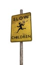 Slow sign Royalty Free Stock Photo