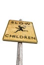 Slow sign Royalty Free Stock Photo