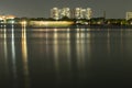 slow stutter photo of Ganges in Babu Ghat in Kolkata