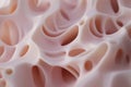 slow undulating pattern in light pink, gracefully shifting through various subtle curves in a smooth