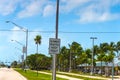 Slower Traffic Keep Right sign on Overseas Highway in Marathon Key