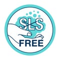 SLS free - no Sodium Laureth Sulfate in foam