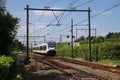 SLT light commuter train at the emplacement Blauwkapel