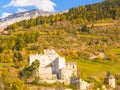 Coira castle Sluderno Italian alps