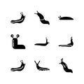 Slug icon or logo isolated sign symbol vector illustration