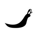 Slug icon or logo isolated sign symbol vector illustration