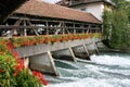 Sluice bridge Royalty Free Stock Photo