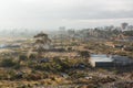 Slum in Addis Abeba, Ethiopia Royalty Free Stock Photo