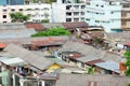 Slum area in Thailand Royalty Free Stock Photo