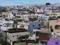 Slum areas of Hyderabad, Telangana, India Royalty Free Stock Photo