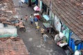 Slum Dwellers Of Cossipore At Kolkata