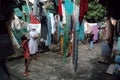 Slum dwellers of Kolkata-India Royalty Free Stock Photo