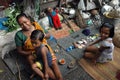 Slum dwellers of Kolkata-India Royalty Free Stock Photo