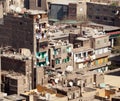 Slum dwellings in Cairo Egypt