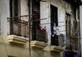 Slum facade with Balconies