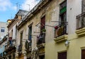 Slum facade with Balconies