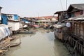 Slum in Jakarta Royalty Free Stock Photo