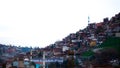 Slum neighborhoods in the center of Izmir
