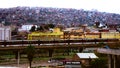 Slum neighborhoods in the center of Izmir