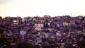 Slum neighborhoods in the center of Izmir