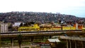 Slum neighborhoods in the center of Izmir