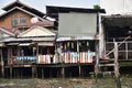 Slum and poverty in the streets of Bangkok