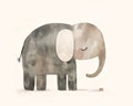 Slumbering in Shades of Grey: A Wistful Elephant\'s Dreamland