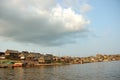 The slums of Belen village in Iquitos Royalty Free Stock Photo