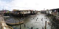 Slums at Hanuabada village at the outskirts of Port Moresby, Papua new Guinea