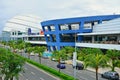 SM Mall of Asia mall facade in Pasay, Philippines