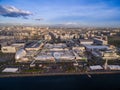 SM Mall of Asia in Manila, Philippines. Beautiful Cityscape and one of the largest Mall in Asia. Royalty Free Stock Photo