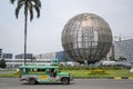 SM Mall of Asia planet earth steel structure monument in Manila