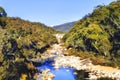 SM SNowy river dam from bridge Royalty Free Stock Photo