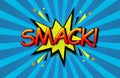 SMACK Comic Speech 3d Text Style Effect high resolution