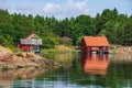 In The Smaland Archipelago near Oskarshamn, Sweden Royalty Free Stock Photo