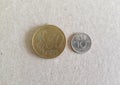 Smalest european coin 10cents nedherland