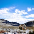 Small abandoned shed